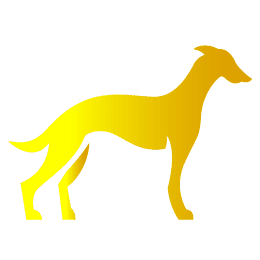 Greyhound racing icon